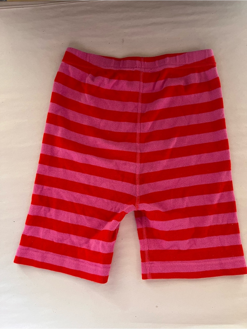 Hanna Andersson Lot of 2 Organic Cotton Striped Pajama Shorts 12 - Picture 7 of 8